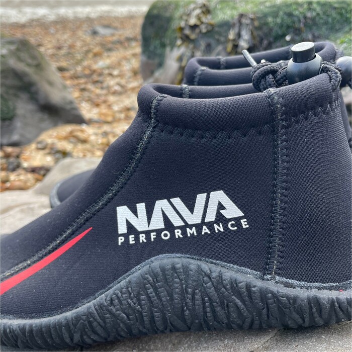 Botas De Neopreno De Corte Bajo De 3mm Nava Performance 2024 Navabt01 - Negro